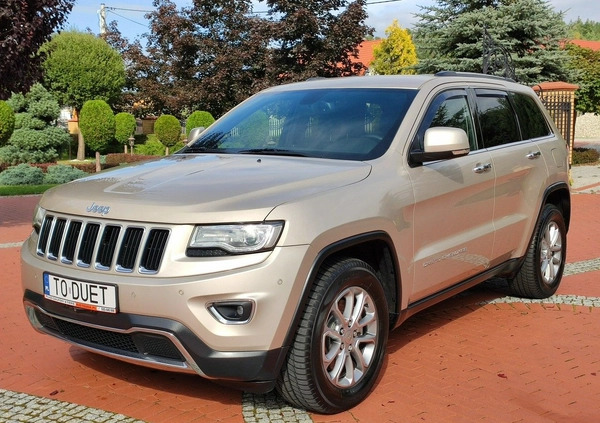 Jeep Grand Cherokee cena 97000 przebieg: 115000, rok produkcji 2014 z Dobra małe 781